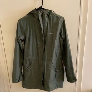 Columbia rain jacket